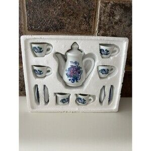 NEW 1990 Muffy Vanderbear The Teacup Collection Mommy & Me Tea Set IN BOX